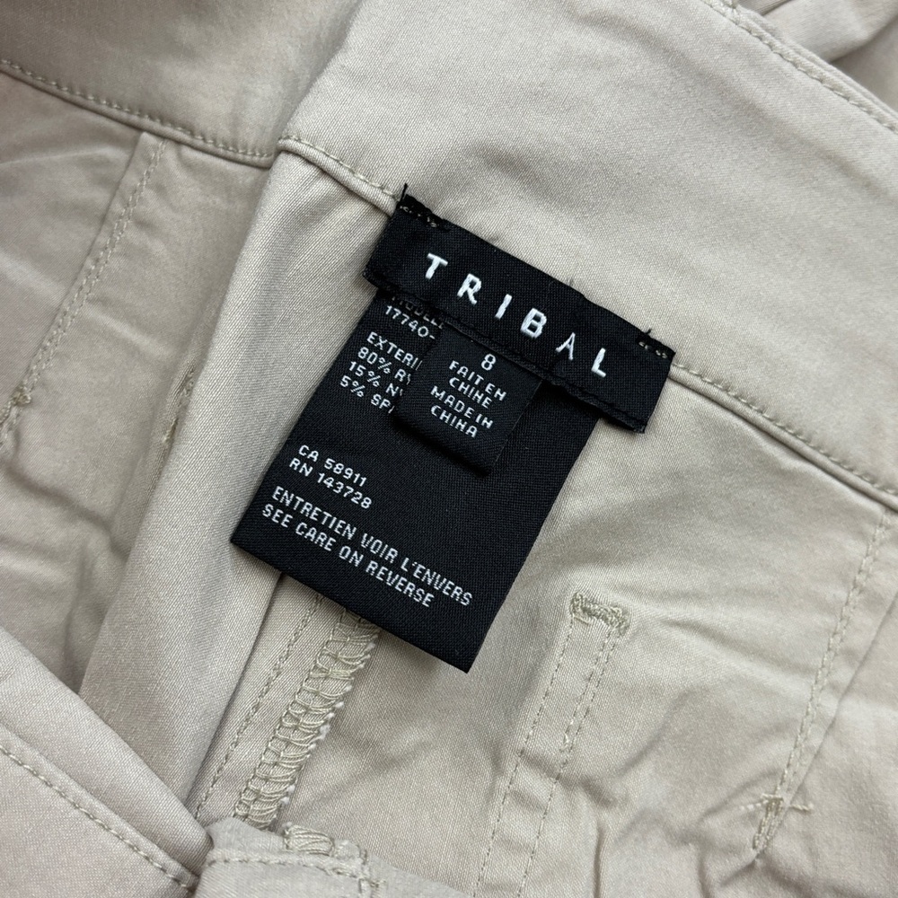 Tribal Light Tan Trousers - Picture 3 of 5